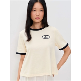 Sea New York Hester Solid Ringer T-shirt, Hvid 